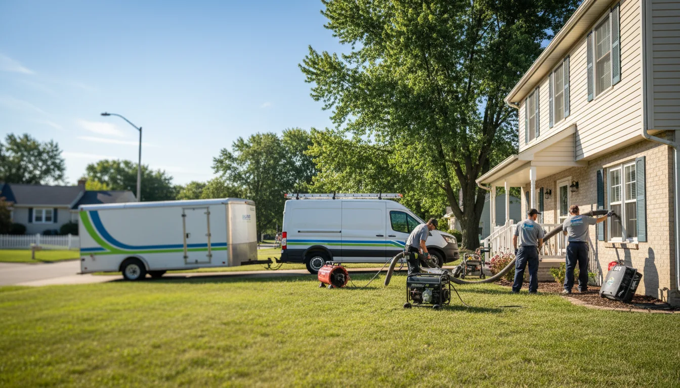 Flooded Basement Restoration And Cleanup With Repair in Noonan, ND near me
